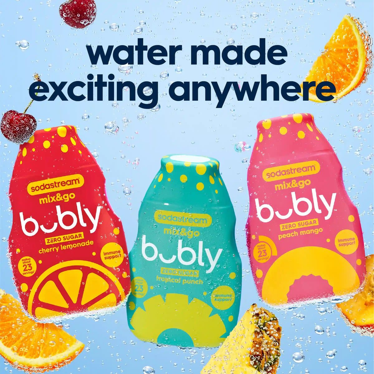 Sodastream mix&go™ bubly™ Tropical Punch Liquid Water Enhancer 92ml