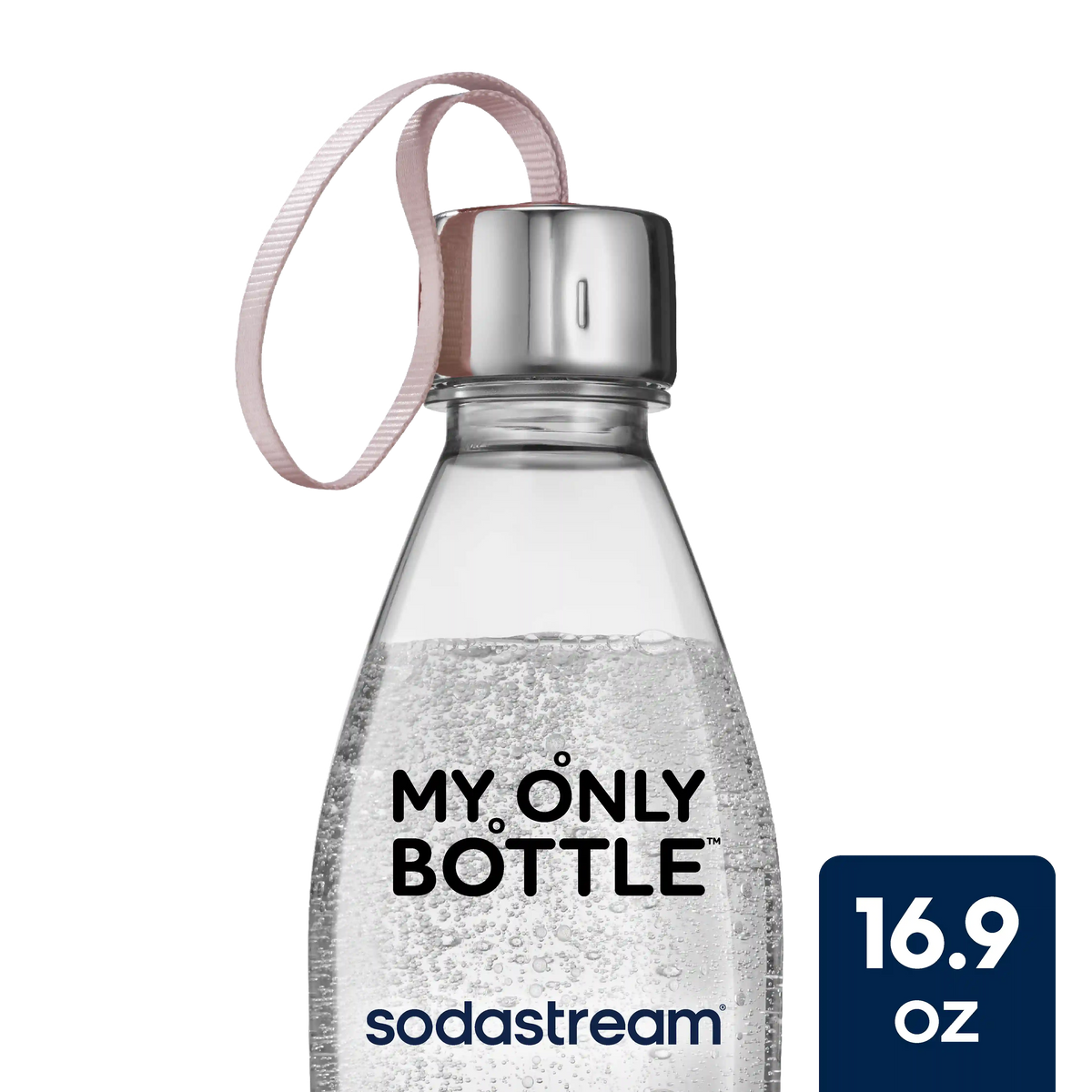 Sodastream My Only Bottle Loop Cap Pink 16.9 oz
