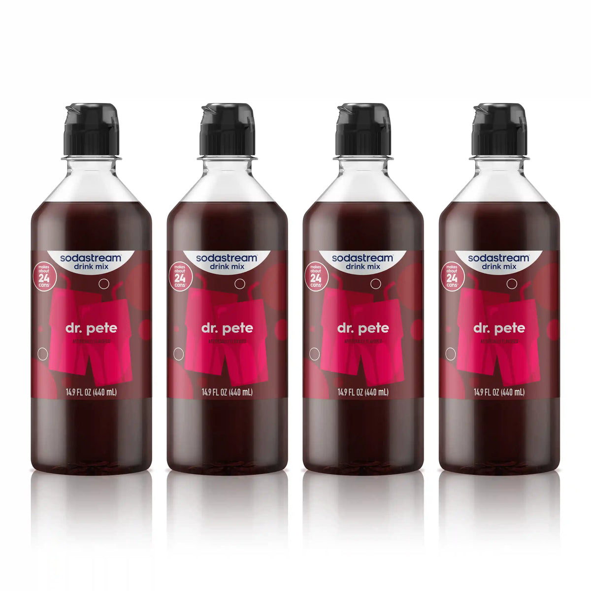 Sodastream Classics® Dr. Pete Drink Mix 4 Pack 440ml