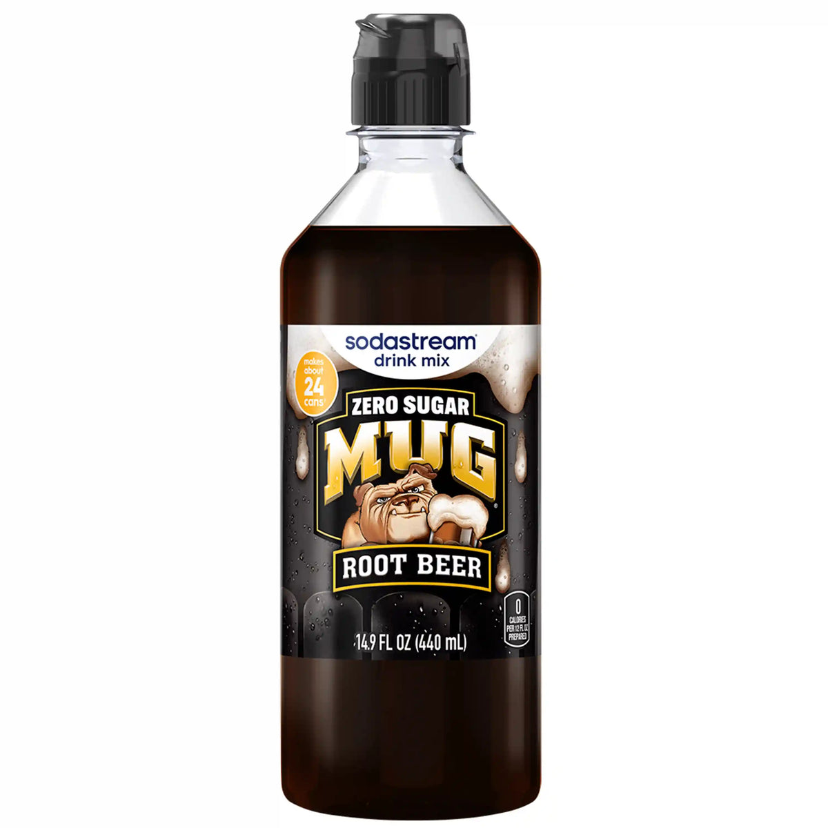 Sodastream MUG® Root Beer Zero Sugar Drink Mix 440ml
