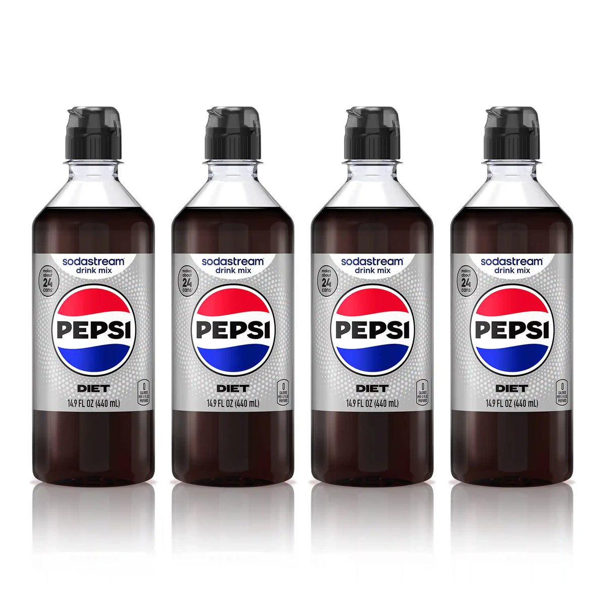 Sodastream Diet Pepsi Drink Mix 4 Pack 440ml