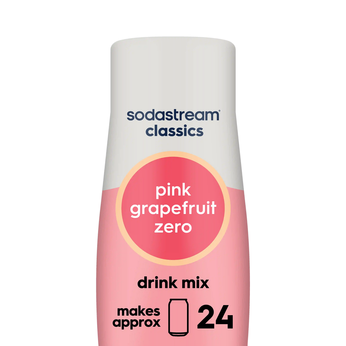 Sodastream Classics® Pink Grapefruit Zero Sugar Drink Mix 440ml- final sale