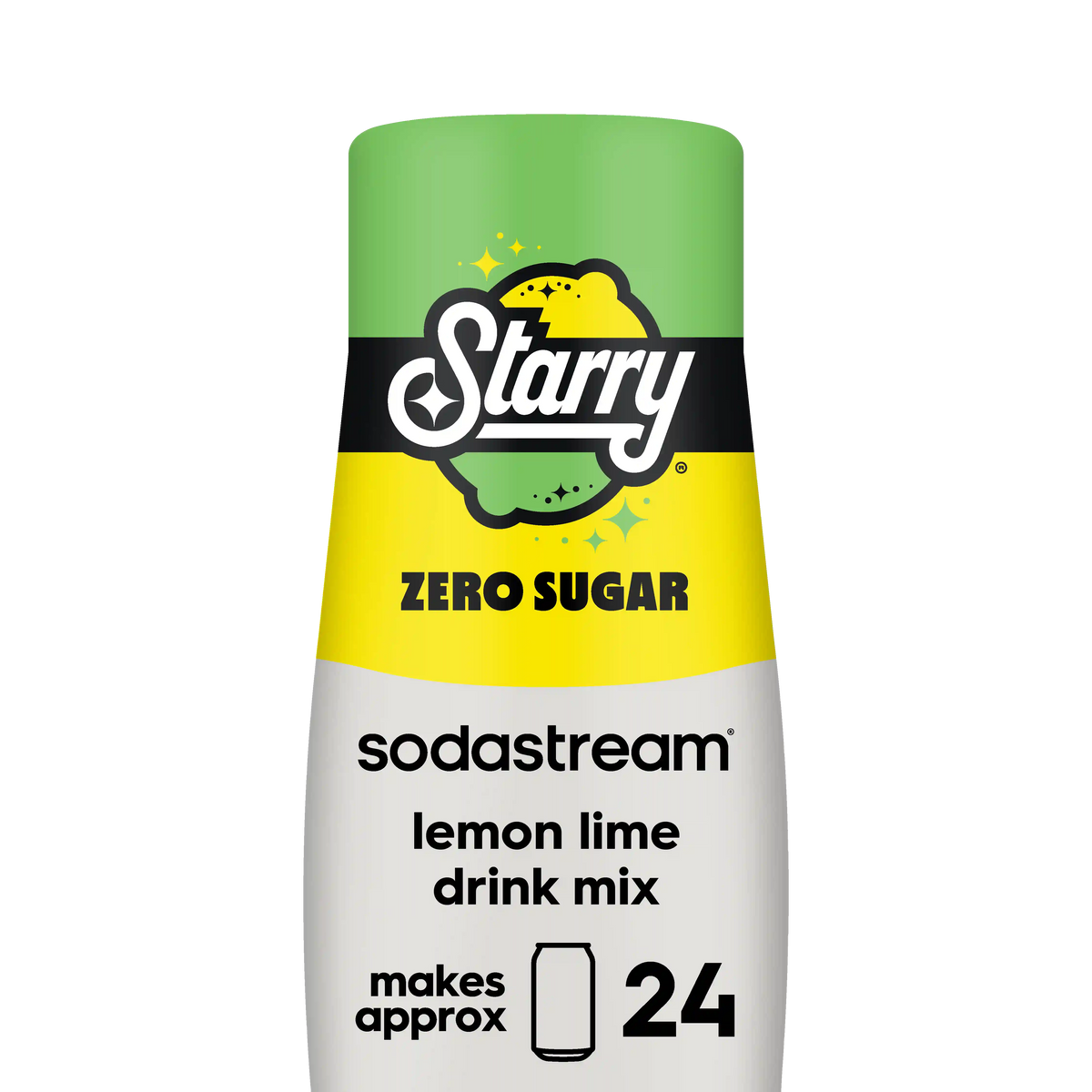 Sodastream STARRY® Lemon Lime Zero Sugar Drink Mix 440ml- final sale